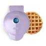 DASH Mini Waffle Maker - 4” Waffle Mold, Nonstick Waffle Iron with Quick Heat-Up, Nonstick Surface - Perfect Mini Waffle Maker for Kids and Families, Just Add Batter Purple