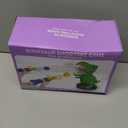 Dinosaur Shooting Toys for Kids 3-5 Years, Movable Target Shooting Games with 2 Air Pump Launcher, Interactive Competition Game Gift for Boys and Girls Ages 3 4 5 6 7 8 Years Old