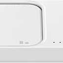 Samsung 15W Wireless Charger Duo w/USB C Cable, Dual Charging, Cordless Super Fast Charging Pad for Galaxy Phones and Devices, Compact Design, LED Indicator, 2022, US Version, White
