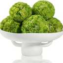 Moss Bowl 6 Moss Balls Decorative Dining Table Centerpiece Decor Large Decorative Bowl Key Bowl For Entryway Table Kitchen Counter Decor