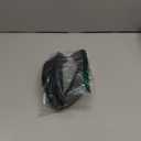 Car Steering Wheel Cover for Nissan - Round Shaped Steering Wheel Cover for Rogue Kicks Sentra Altima, Black (Standard size (14 ''-15''))