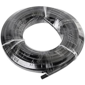 LokoCar Nylon Air Line 50ft 3/8" OD Pneumatic Nylon Tube DOT Approved SAE J844 Airline For Air Brake Tubing or Fluid Transfer Black