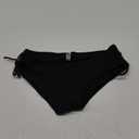 Daci Women Mid Waist Bikini Bottoms - Full Coverage Swim Bathing Suit Bottom Side Tied Swimsuit Bottoms M