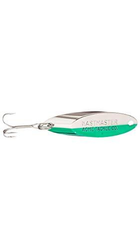 2 Pack Acme Tackle SW225/CHNG Kastmaster Chrome Neon Green, 1/12 oz. 2 Packs
