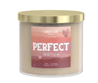Candle-lite Scented Candles Perfect Match 18 oz