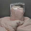 CozyLux Full Size Comforter Sets Blush Pink - 7 Pieces Bed in a Bag Full, Luxury Soft Bed Set for All Seasons, Bedding Set with Down Alternative Comforter, Sheets, Pillowcases & Shams