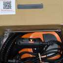 Steam Cleaner for Home & Car, 15s Fast Heat Handheld Steamer for Cleaning, 1.6L Large Tank, 3-Level Steam Control with 16-Piece Accessories Kit for Floors, Couches, Tiles, Grout, Dirt, and Grease (Orange)