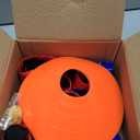 CHERAINTI Flag Football Belts Set, 14 Players Adjustable Extended Youth Flag Football Set for Kids, Teens & Adults, Ideal for Team Training and Outdoor Games, Includes Cones, Whistles & Carry Bag