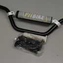 Universal 7/8 Inch 22mm Dirt Bike Handlebars, Upgraded Pit Bike Handlebar with Foam Pad for Motocross CRF YZF KXF KLX RMZ DRZ Pit Dirt Bike ATV Quad - Black