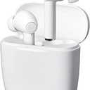 iLive Electronics Truly Wire-Free Bluetooth Earbuds, Sweatproof Design, Charging Case, Includes 3 Set of Ear Tips, White (IAEBT300W)