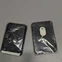 for MagSafe Wallet 2 Pack with RFID Blocking, 1800G Strong Magnetic Phone Wallet Card Holder for iPhone 17/16/15/14/13/12 Pro Max Plus, 3-Card Capacity, Easy Card Access, Black+Black