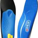 Plantar Fasciitis Pain Relief Men Orthotics in Shoes Insole Arch Support Work Boot Inserts Flat Feet Women Heel Spur Pad Orthopedic Sole for Pronation Absorb Shock Athletic Cushion (MEN (7-7 1/2)|WOMEN (9-9 1/2)--260MM, Blue)