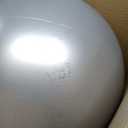 Threan 12 Inch Silver Matte Large Christmas Ball Ornament