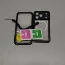 Lanhiem Magnetic for iPhone 17 Pro Case Waterproof, Built in Screen Protector & Camera Protection, [Compatible with MagSafe] Full Body Dustproof Heavy Duty Rugged Phone Case 6.3'' (Black)