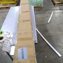 FREDBECK 36in x 96in Wood Sliding Barn Door with 6.6FT Barn Door Hardware Kit Included K Shape Solid Spruce Panel Sliding Door Double Surfaces Need to Assembly