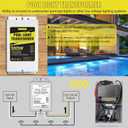 300W 120V AC to 12V/13V/14V AC Multi-tap Safety Pool Light Transformer with Stainless Steel Casing, for Outdoor Landscape and Spa