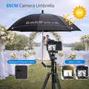 25.6" Camera Tripod Umbrella with Super Clamp for Mirrorless Camera Xbotgo
