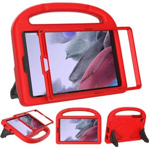 SUPLIK Kids Case for Samsung Galaxy Tab A9 8.7" 2023 / Tab A7 Lite 2021 8.7-inch Tablet,Built-in with Screen Protector, Durable Shockproof Lightweight Handle Stand Protective Cover, Red