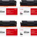 Cartridge Replacement for Canon 055H 055 Toner 055 Cartridge Replacement Compatible with Canon Color LBP663cdw MF742Cdw MF744cdw MF746Cdw MF743Cdw MF741Cdw Printer