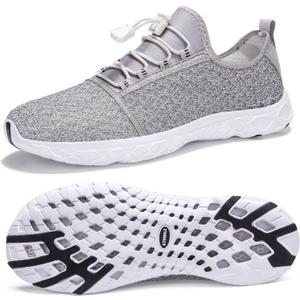 ATHMILE Water Shoes for Men Women Barefoot Hiking Swim River Shoes Adult Lake Pool Aqua Socks Beach Quick Dry for Hiking Surfing Kayaking Sport Accessories Camping Must Haves, Size: 6.5 Women/5 Men