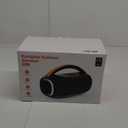 Speakers Bluetooth Wireless: 80w Loud Speaker with Bass, 30H Playtime, IPX7 Waterproof, Large Speakers for Work, Outdoor, Workshop, Garage, Portable Speaker with TWS (Black)