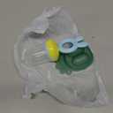 Haakaa Baby Fruit Food Feeder & Mini Freezer Nibble Tray Combo, Breastmilk Popsicle Molds for Baby Cooling Relief, BPA Free Silicone Feeder for Safe Infant Self Feeding, 4 Month+ (Blue)