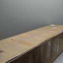 7 Feet Hinged Artificial Pre-lit Christmas Tree with 1303 Branch Tips - Color: Green - Size: 7 ft