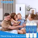 Refrigerator Water Filter Compatible with Kenmore 9999, 469999, 46-9999, A0094E28261 Water and Ice, NSF Certified, 6 Month / 300 Gallon, 3 Pack