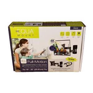 EQUA MOUNT Full-Motion Tilting TV Wall Mount For 10"-32" TVs