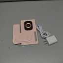 3 in 1 Charging Station for iPhone 17 - Wireless Charger for Apple Devices for iPhone 17 16 15 14 13 12 11 Pro Max - Foldable Wireless Charging Station Dock Stand for Apple Watch Series & AirPods (Pink)