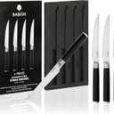 Babish High-Carbon 1.4116 German Steel Cutlery, 4pk Forged Kitchen Steak Knife