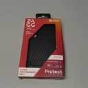 ZAGG Everest Samsung Galaxy S24+ Case with Kickstand - Triple Layer Graphene-Infused Drop Protection up to 20ft, Eco-Friendly Design, Textured Grip, Black