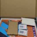 Horse Race Board Game Racing Game Thickened Solid Wood with 11 Luxurious Durable Classic Metal Horses with 4 Dice and 2 Boxes of Cards Horse Racing Game (Red Peach, Rectangle