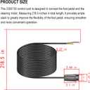 2300730 Control Cord Foot Pedal Power Cable Assembly Replacement Part Fit For Minn Kota PowerDrive V1 Foot Pedals 2006 & Older