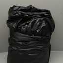 Black Waterproof Tarp Cover for Outdoor: Multi-Purpose Oxford Tarpaulin with Reinforced Webbing Loops for Camping Boat Pool Roof Tent - Durable and Tear Resistant (5ftx5ft) used