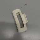 Hair Clamp for Thick Hair Firm Hold, White