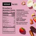 RXBAR Protein Bars, 12g Protein, Gluten Free Snacks, Strawberry, 22oz Box (12 Bars) (EXP 10/13/26)