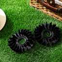 2 Pcs Flywheel Fan Replacement 794273 Lawn & Garden Equipment Engine Fly-wheel Cooling Fan Lawn Mower Engine Genuine Compatible with Briggs & Stratton 794273, 692592