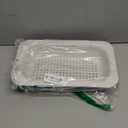 Extendable Over the Sink Colander Strainer Basket, Plastic Retractable Kitchen Sink Basket - Wash Vegetables, Fruits, Drain Pasta and Dry Dishes  (White L)