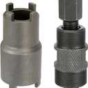 HIAORS GY6 Stator Magneto Flywheel Puller Removal Tool 24mm & 27mm and Clutch Lock Nut Spanner Tool Socket 20mm & 24mm for 50 125 150cc Motorcycle ATV Quad 4 Wheeler Pit Dirt Bike Scooter Parts