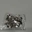 Star Hair Clips 2000s Y2K Snap Hair Barrettes Non Slip Star Hair Accessories Silver Metal Hair Clips for Girls Women -15 PCS 1.57"