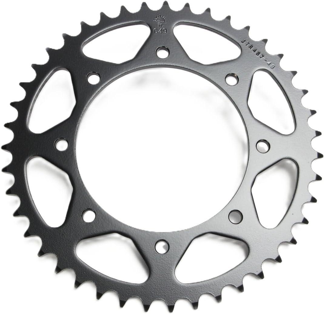 JT Sprockets JTR487.43 43T Steel Rear Sprocket, black