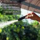 2 Pcs Adjustable Bend and Spray Water Nozzle Hose Nozzle for Watering Plants Heavy Duty, Flexible, Control Water Use and Spray 1 Unit for Garden