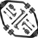 2WD Front Upper Control Arm Ball Joint Tie Rod Sway Bar Compatible Suspension Kits with 1997-2003 Ford Expedition/F-150/F-250, 1998-2002 Lincoln Navigator/Blackwood (10pc)