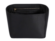 Hermes ZTUJO Picotin 18 Organizer - Luxury Purse Insert, Silky Smooth Fits Bags (Black)