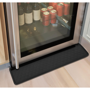 GMATCHUP Refrigerator Mat, Washing Machine Spill Liner, Drip Tray and Leak Catcher Mat, Fridge Mat Prevent Water Leakage and Floor Damage from Elecrical Equipment Heavy Duty 37.5'' x 8.5'' Grey