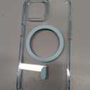 ESR Classic Hybrid Case (HaloLock) - MagSafe Compatible, Shockproof Military-Grade Protection for iPhone 14/13, Clear Blue