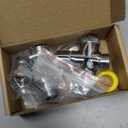 Brass Faucet Diverter Valve with Quick Connection, Faucet Diverter Valve From Sink To Garden Hose/ Shower Hose, Washing Machine/ Dishwasher, for Bathroom/ Kitchen (Chrome)