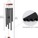 Dog Memorial Gifts, Loss of Dog Sympathy Gift, 26" Pet Memorial Wind Chimes, Loss Passing Away Remembrance Bereavement Gifts, in Memory of Pet Wind Chimes for Christmas Outside