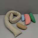 Newborn Photography Props - Hemobllo 6pcs Comfortable Baby Photo Styling Props for 0-6 Months Baby - Multicolor